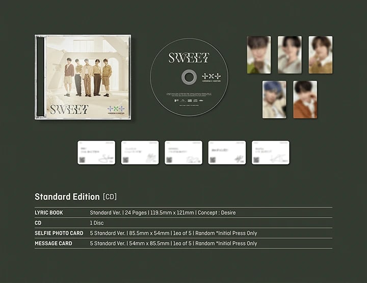 TXT - JAPAN 2ND ALBUM [SWEET] Standard Edition — 2