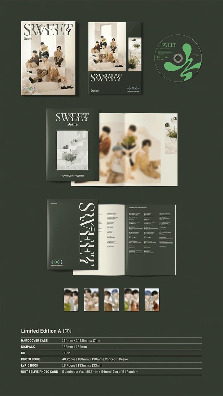 TXT - JAPAN 2ND ALBUM [SWEET] Limited Edition A — 2