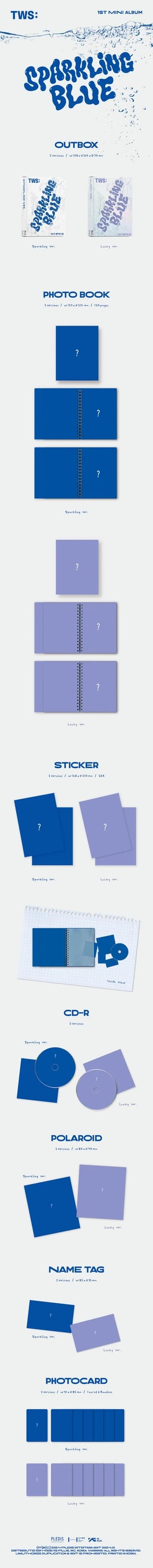 TWS - THE 2ND SINGLE ALBUM [Sparkling Blue] — 2