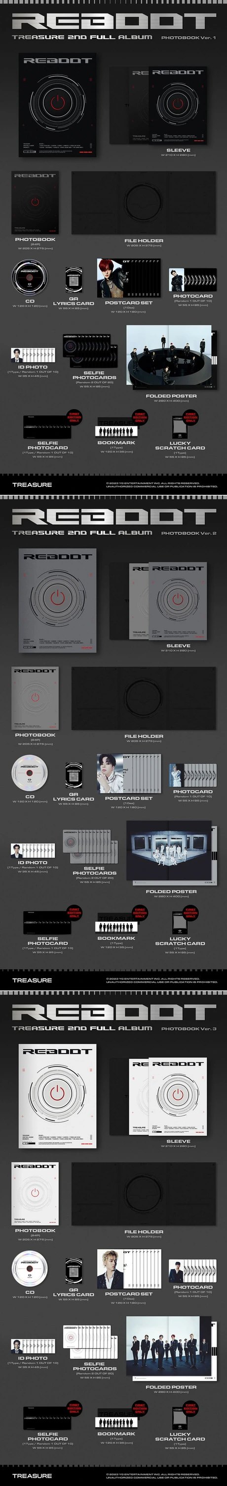 TREASURE - 2ND FULL ALBUM [REBOOT] PHOTOBOOK Ver. — 2