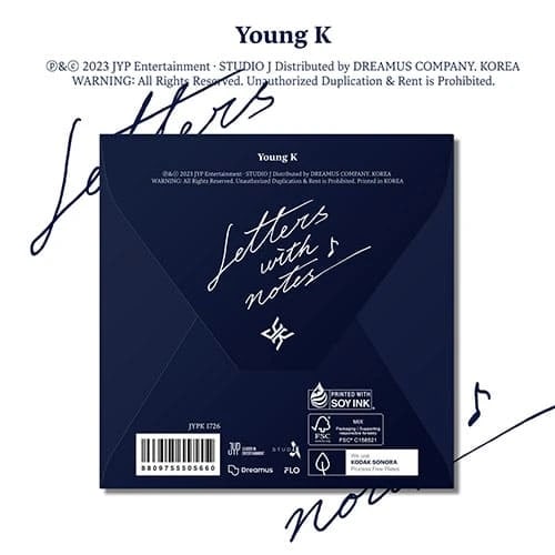 Young K - [LETTERS WITH NOTES] DIGIPACK Ver.