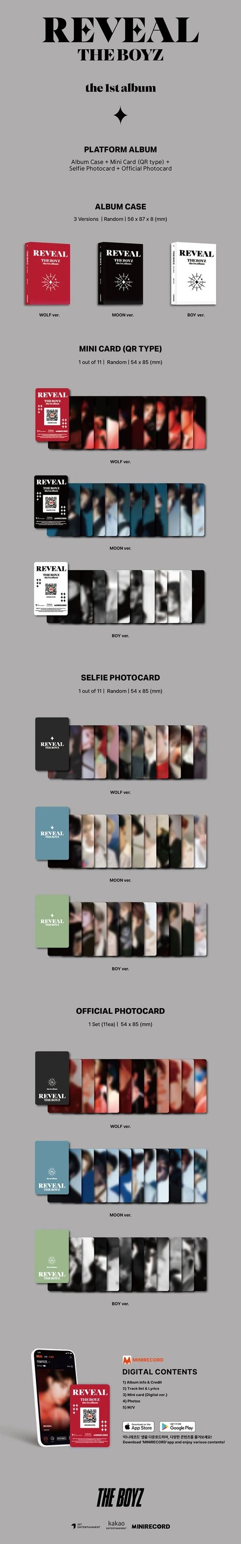 THE BOYZ - 1ST ALBUM [REVEAL] PLATFORM Ver. — 2