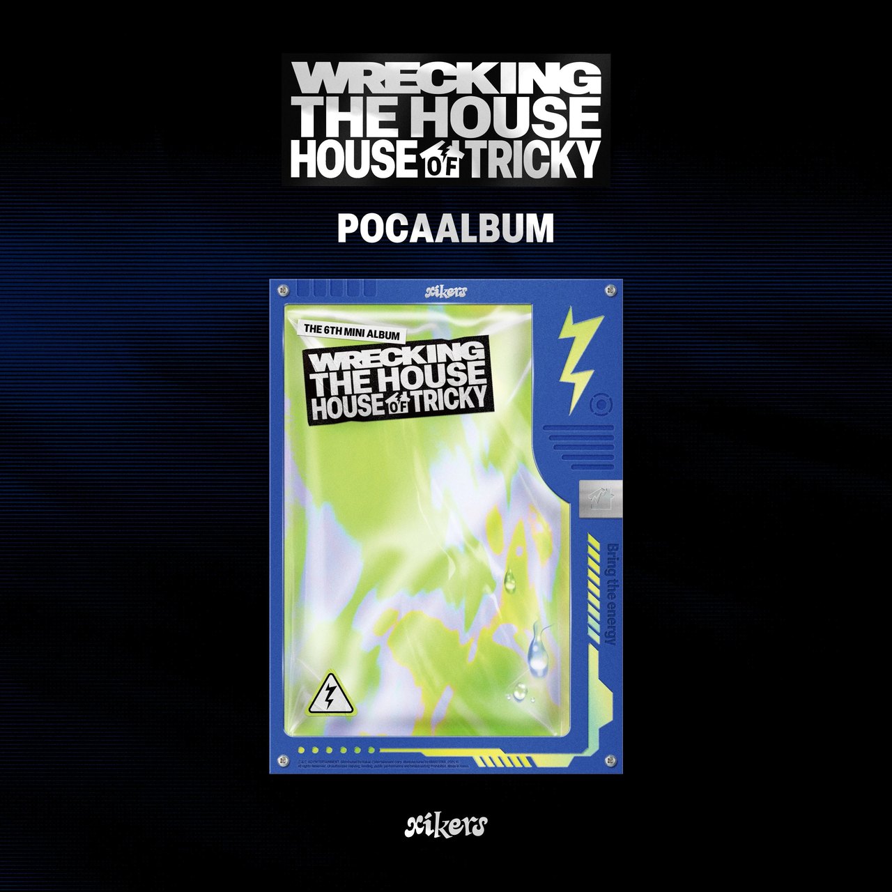 xikers - 6th Mini Album [HOUSE OF TRICKY  WRECKING THE HOUSE] POCAALBUM Ver.