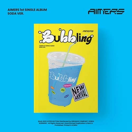 AIMERS - 1ST SINGLE ALBUM [BUBBLING] SODA Ver.