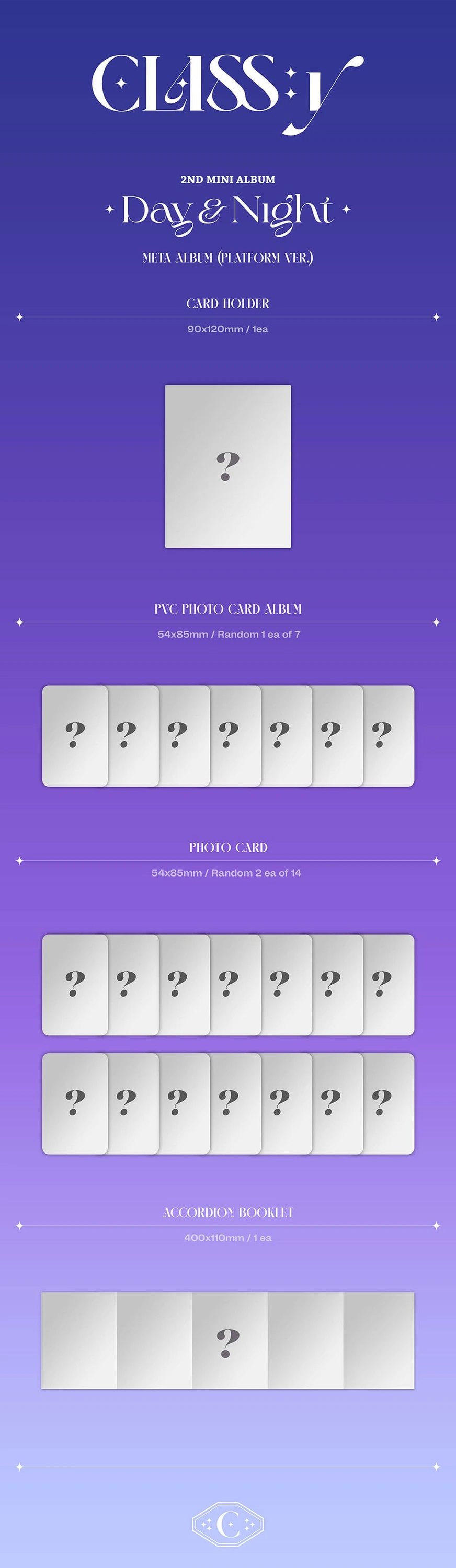 CLASS:y - 2ND MINI ALBUM [DAY & NIGHT] PLATFORM VER. — 2
