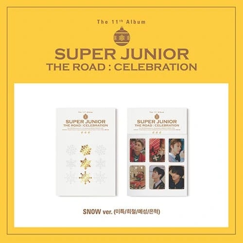 SUPER JUNIOR - 11TH ALBUM VOL.2 [THE ROAD : CELEBRATION] SNOW Ver.