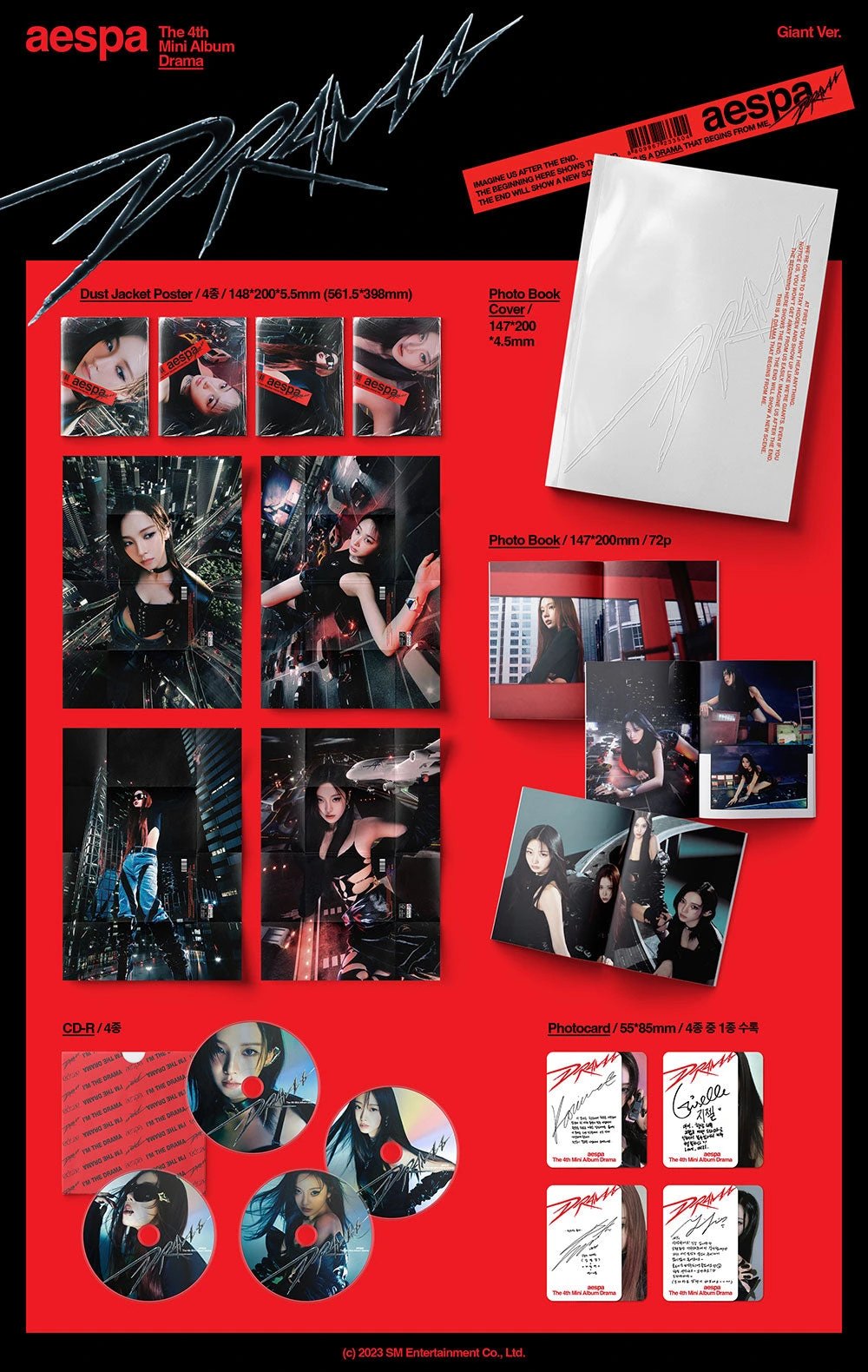 aespa - 4TH MINI ALBUM [Drama] GIANT Ver. — 2