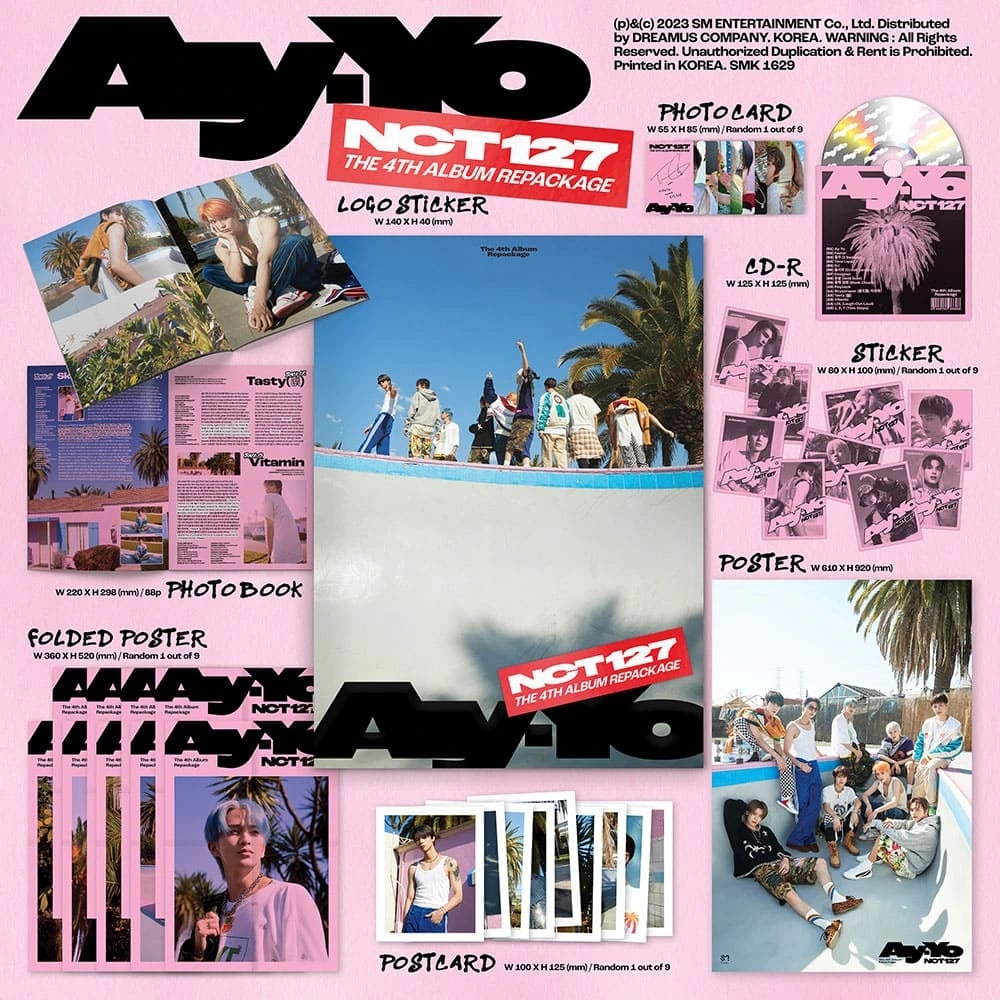 NCT 127 - THE 4TH REPACKAGE ALBUM [AY-YO] A Ver. — 2