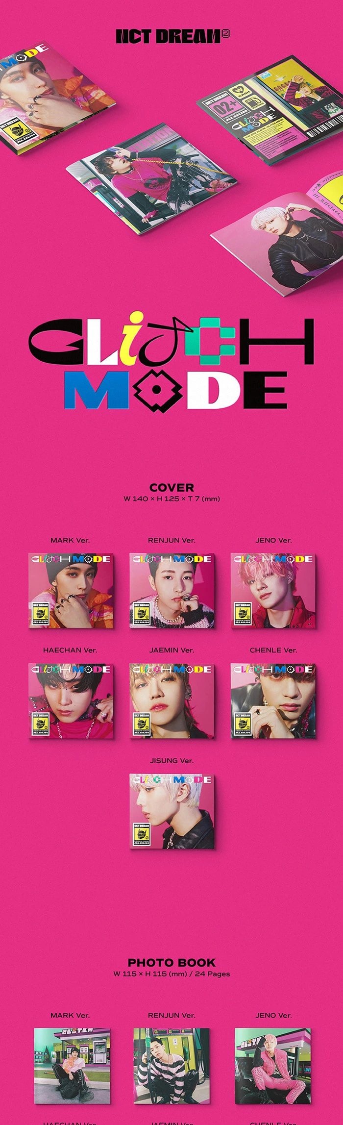 NCT DREAM - GLITCH MODE [2ND ALBUM] DIGIPACK Ver. — 2
