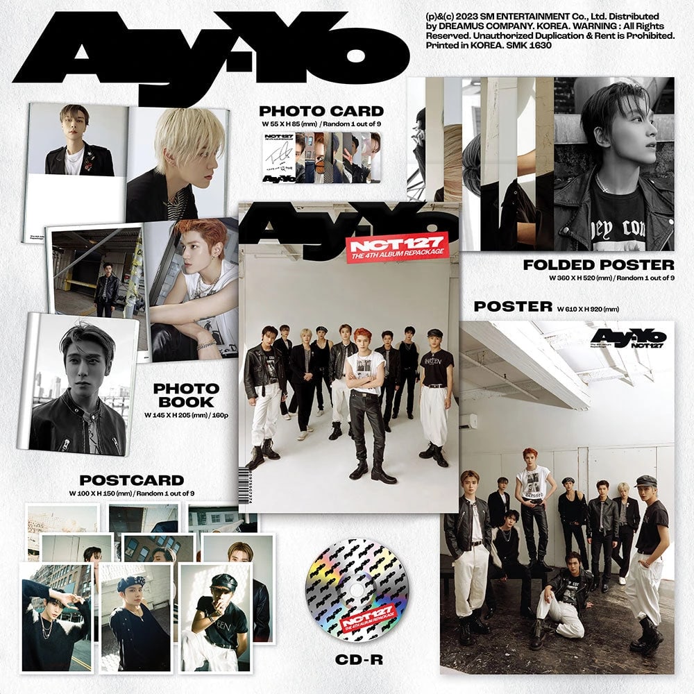 NCT 127 - THE 4TH REPACKAGE ALBUM [AY-YO] B Ver. — 2