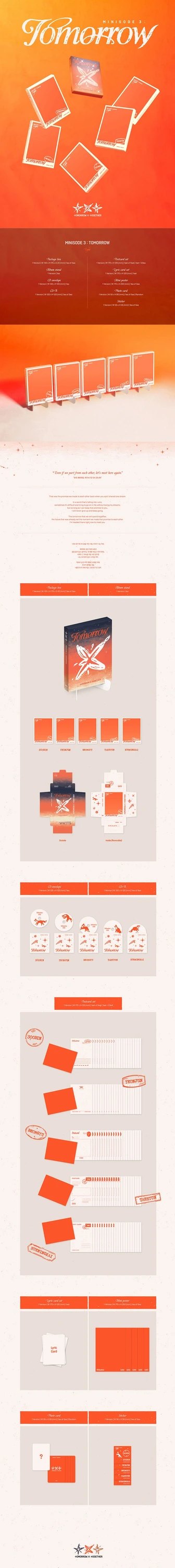 TXT - 6TH MINI ALBUM [minisode 3: TOMORROW] LIGHT Ver. — 2