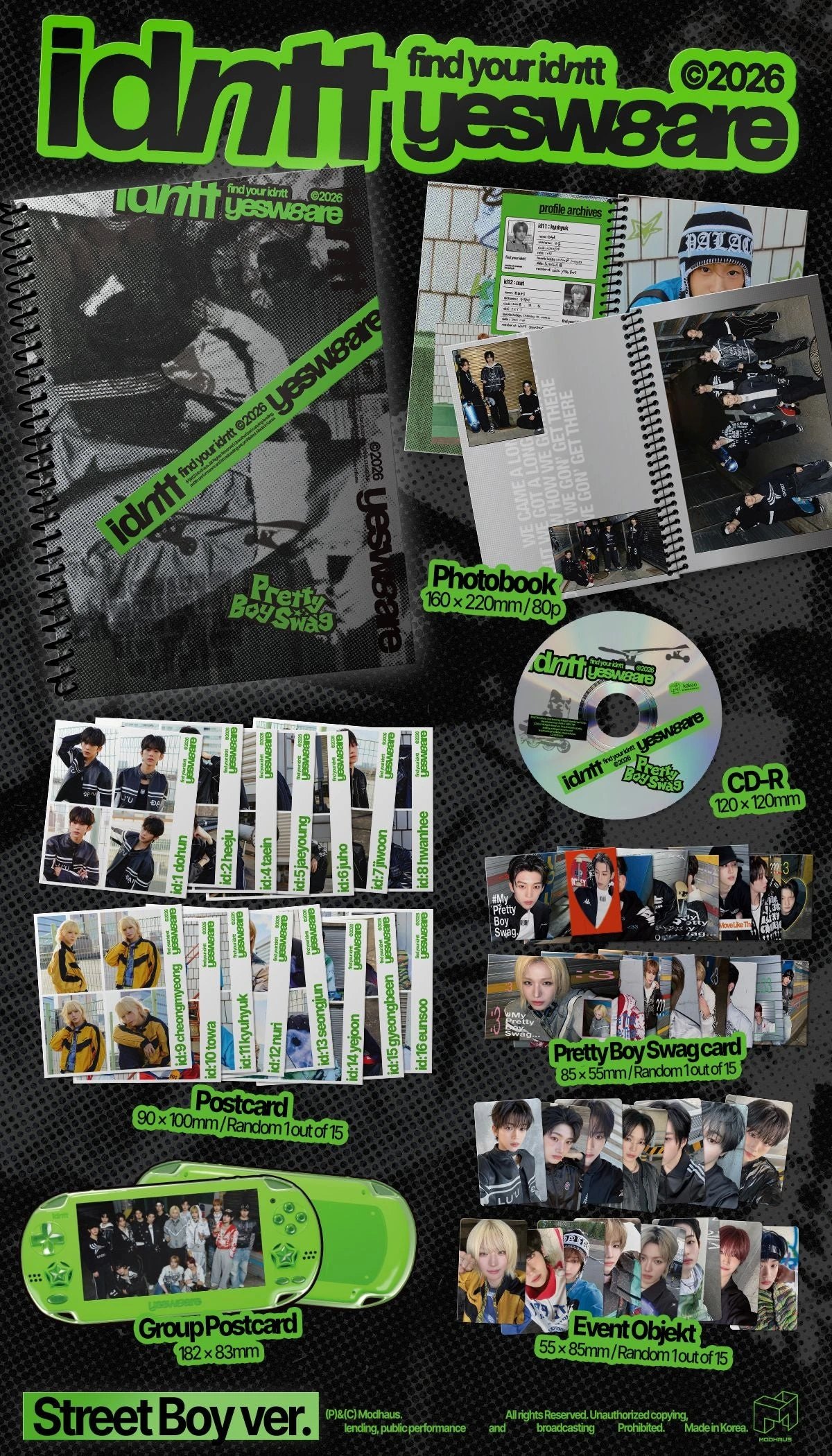 idntt - Mini Album [<yesweare>] — 2