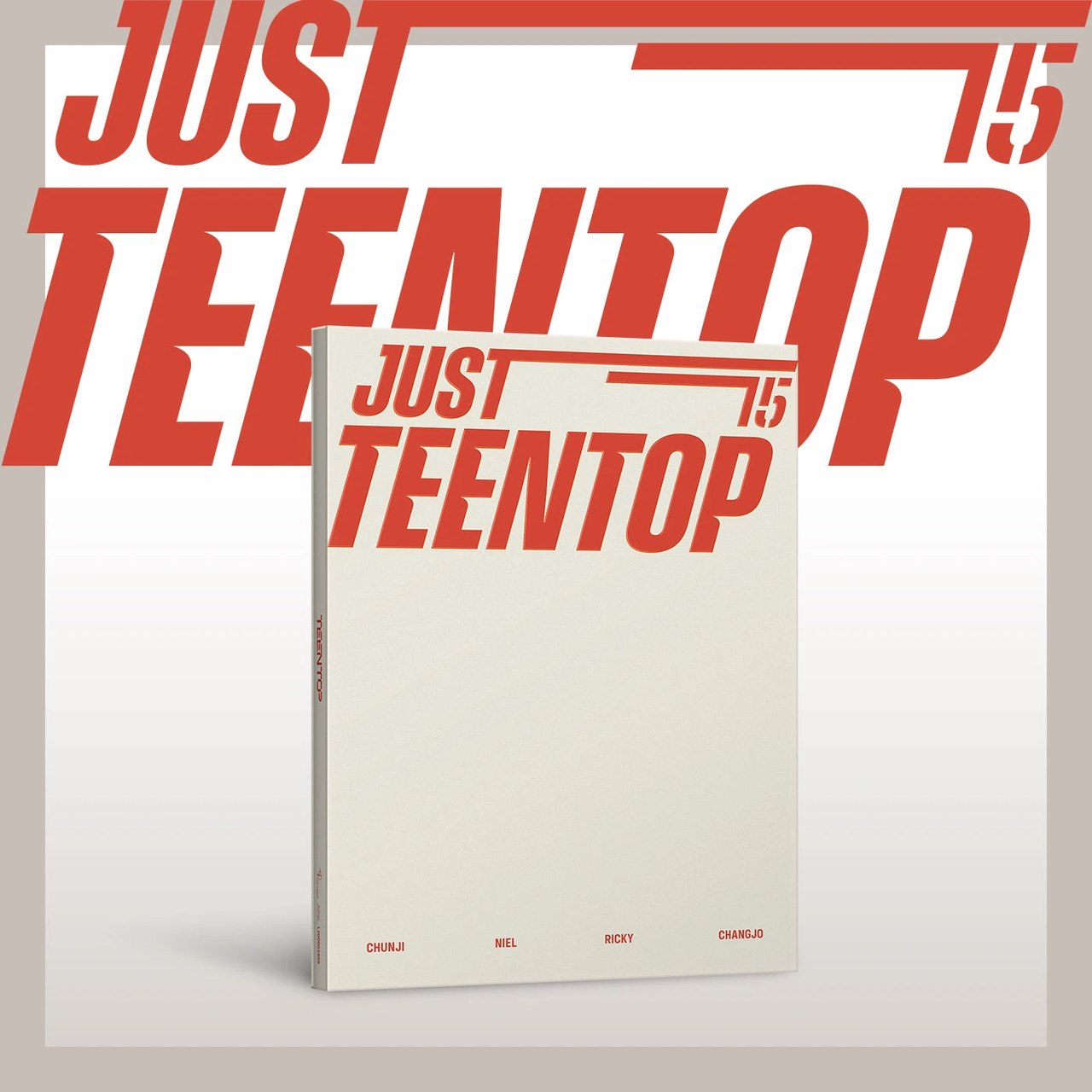 TEEN TOP - [Just 15, Just Teen Top] CD Ver.