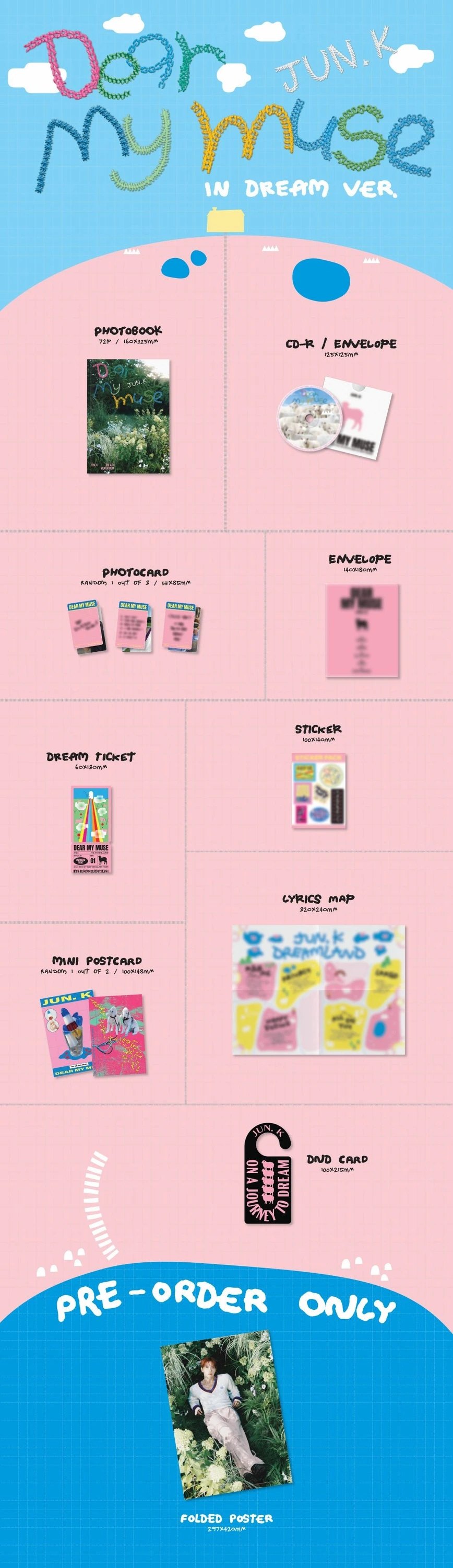 JUN. K - 4th Mini Album [Dear my muse] Standard Ver. — 2
