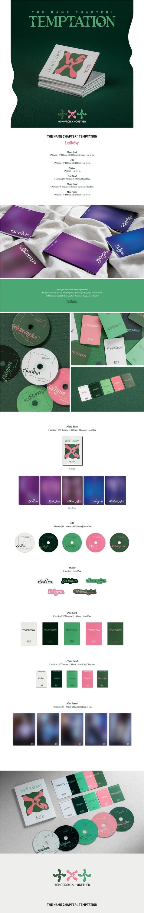 TXT - [THE NAME CHAPTER : TEMPTATION] LULLABY Ver. — 2
