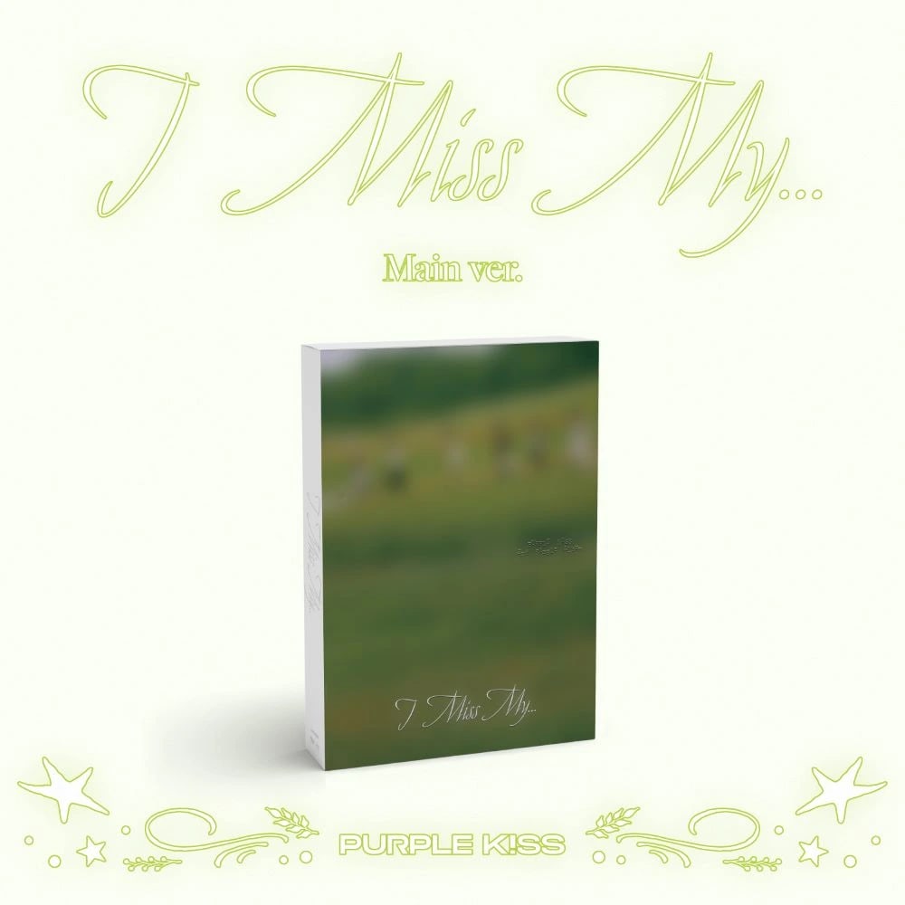 PURPLE KISS - 2nd Single Album [I Miss My...] MAIN Ver.