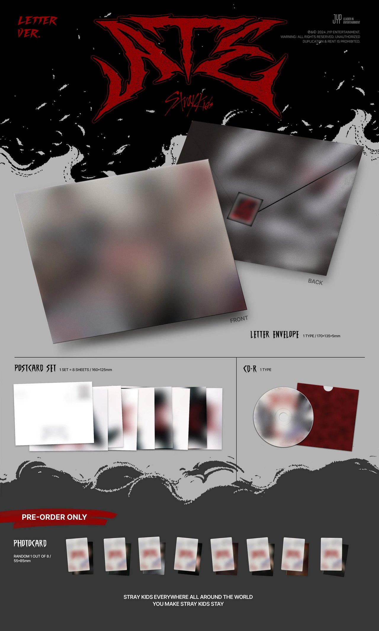 Stray Kids - [ATE] Letter Ver. — 2