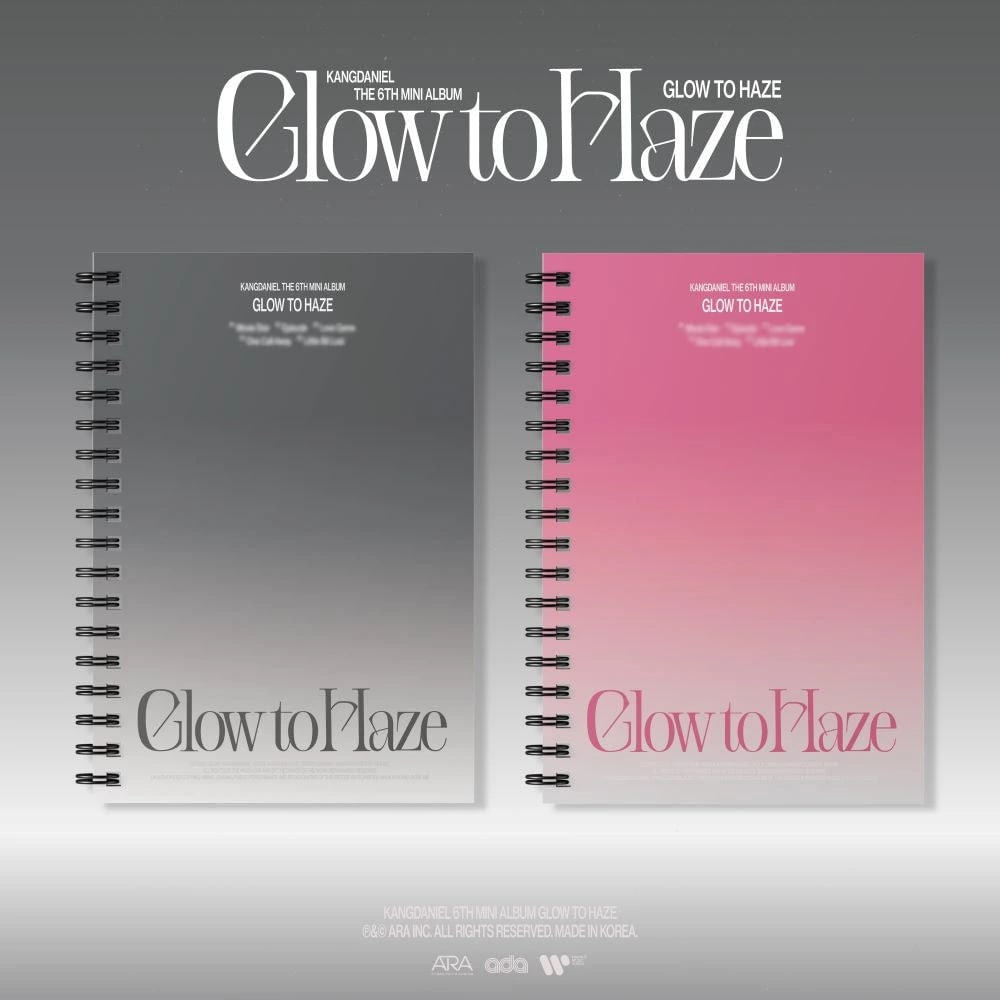 KANG DANIEL - [Glow to Haze] Photo Book Ver.