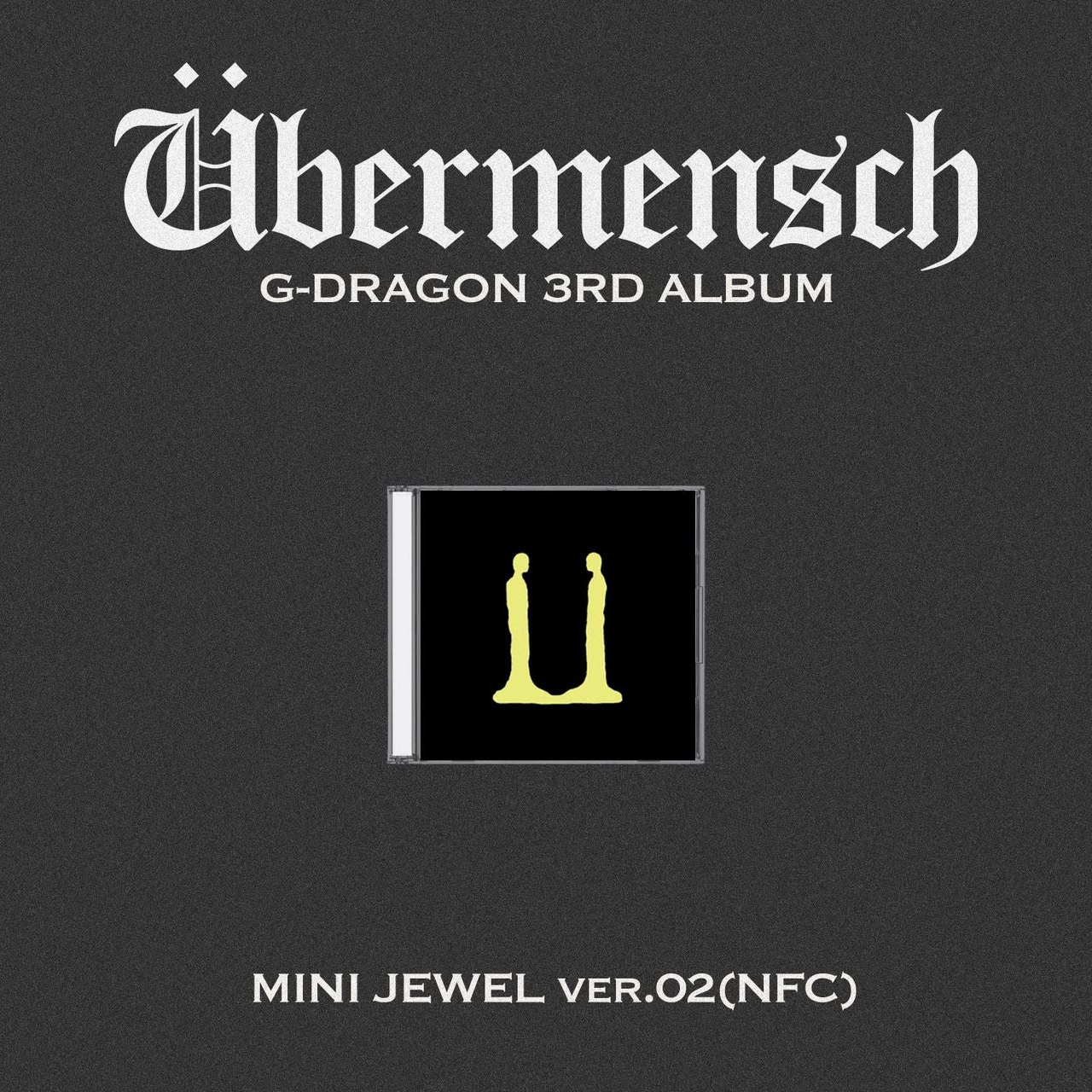 G-DRAGON - 3rd Album [Übermensch] MINI JEWEL Ver. (NFC) | KPOP HOUSE
