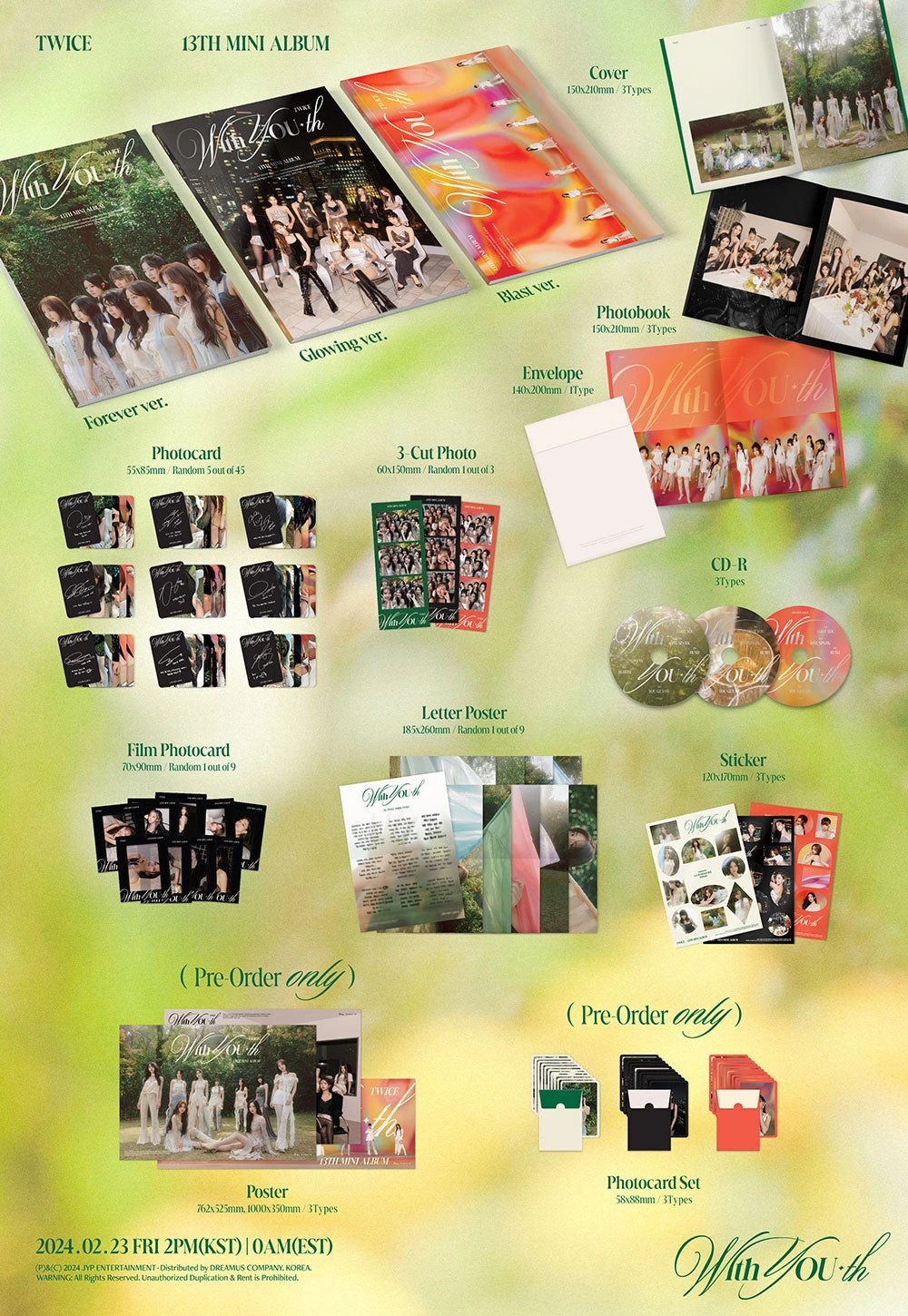 TWICE - 13TH MINI ALBUM [With YOU-th] — 2