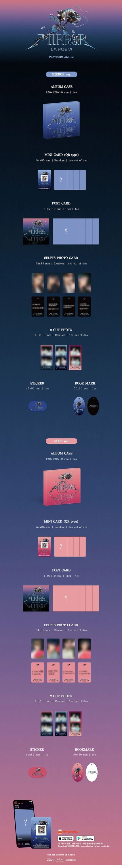 LA POEM - SINGLE ALBUM [MIRROR] PLATFORM Ver. — 2