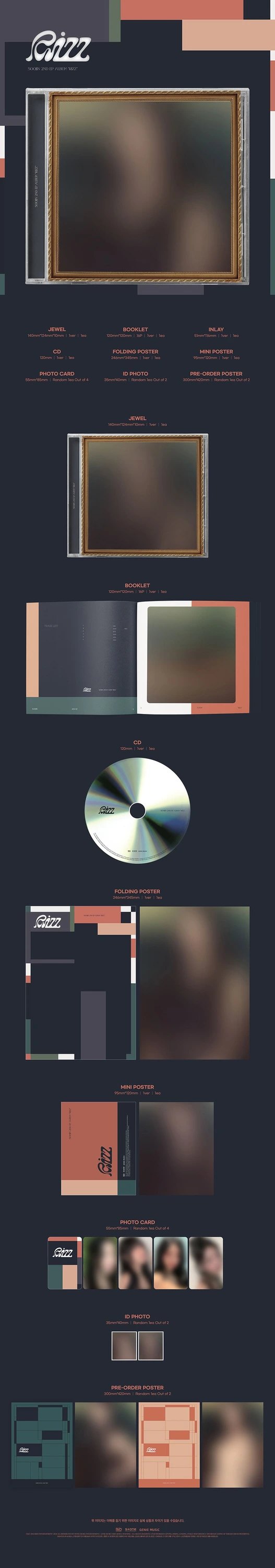 SOOJIN - 2ND EP [RIZZ] JEWEL Ver. — 2