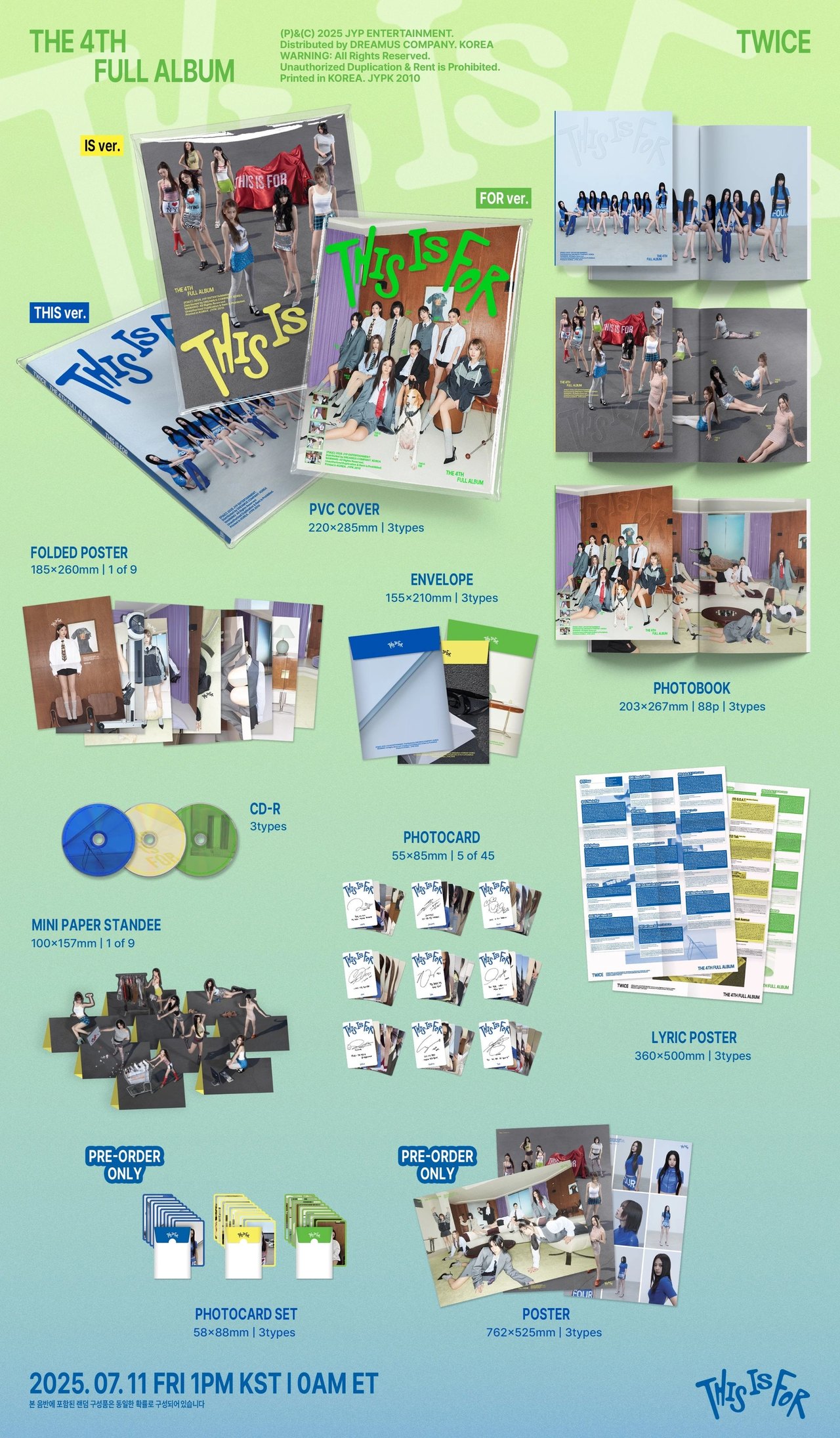 TWICE - 4th Full Album [THIS IS FOR] Standard Ver. — 2