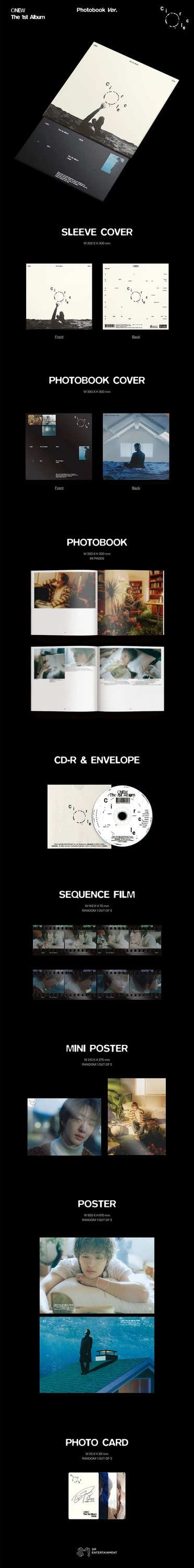 ONEW - 1ST ALBUM [CIRCLE] PHOTOBOOK Ver. — 2