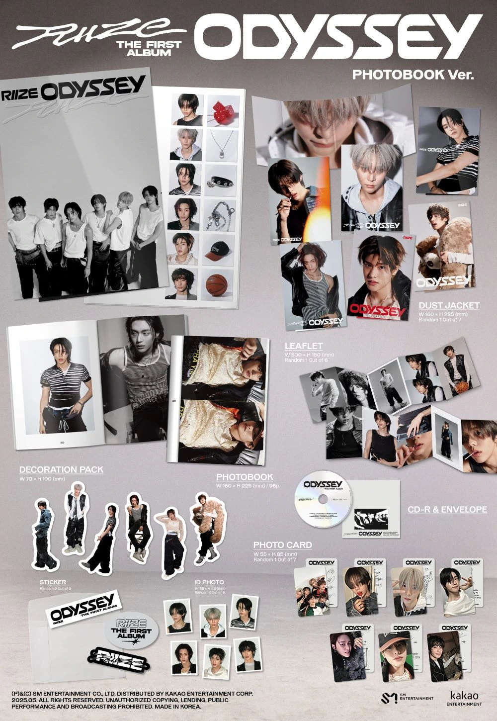 RIIZE - 1st Album [ODYSSEY] PHOTOBOOK Ver. — 2