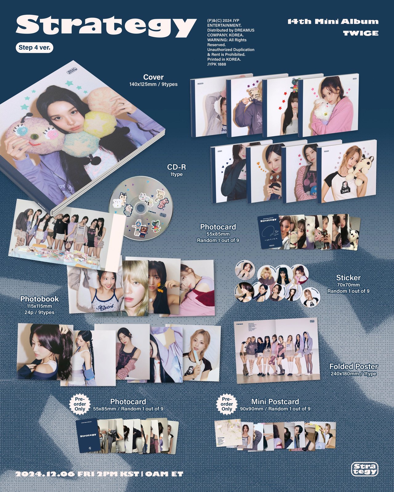 TWICE - 14th Mini Album [STRATEGY] Step 4 Ver. — 2
