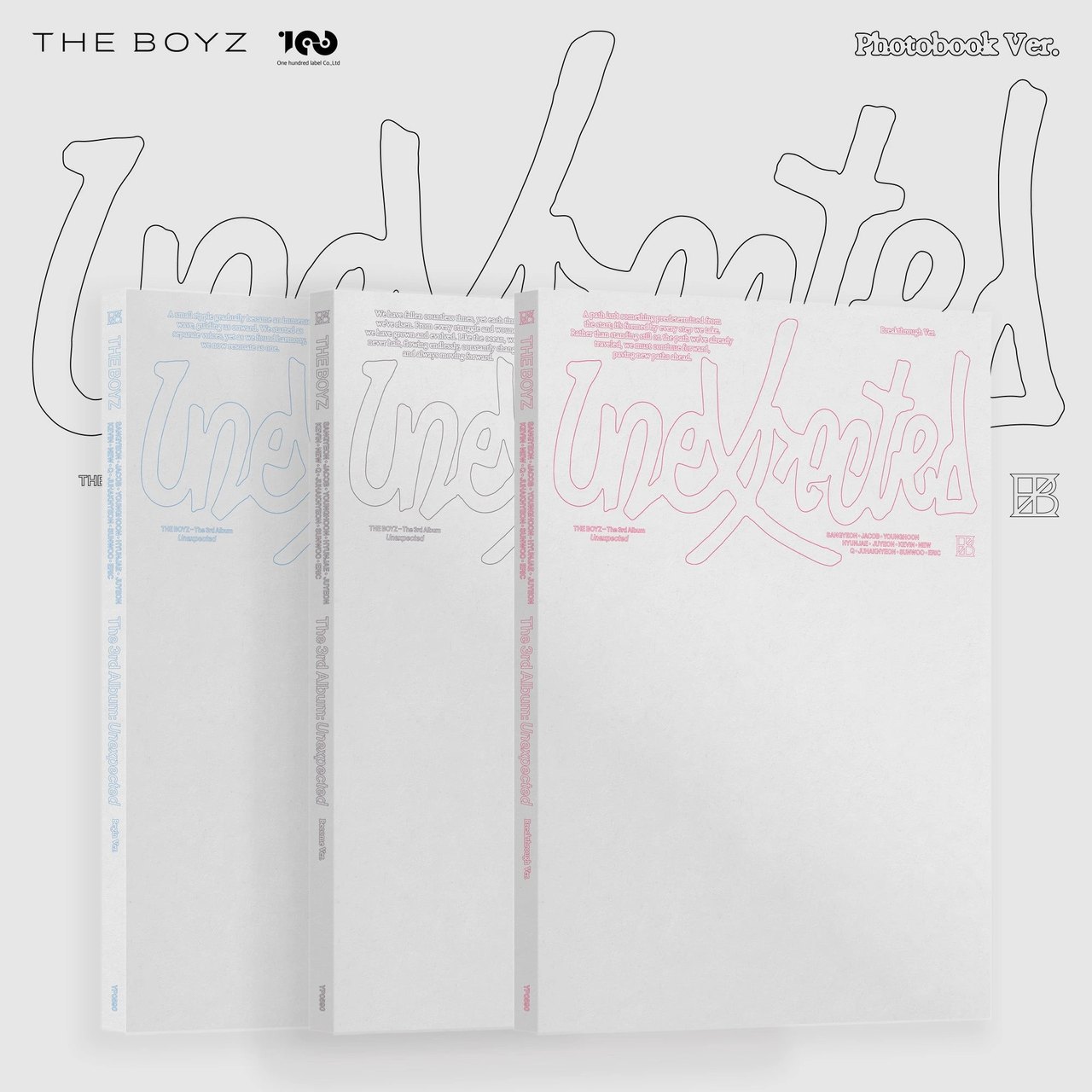 THE BOYZ - 3rd Album [Unexpected] Photobook Ver.