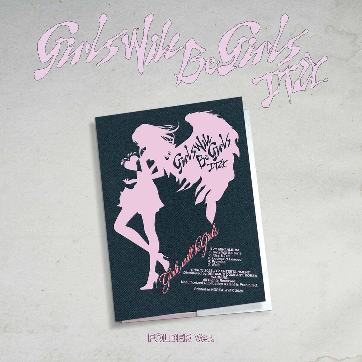 ITZY - [Girls Will Be Girls] Folder Ver.