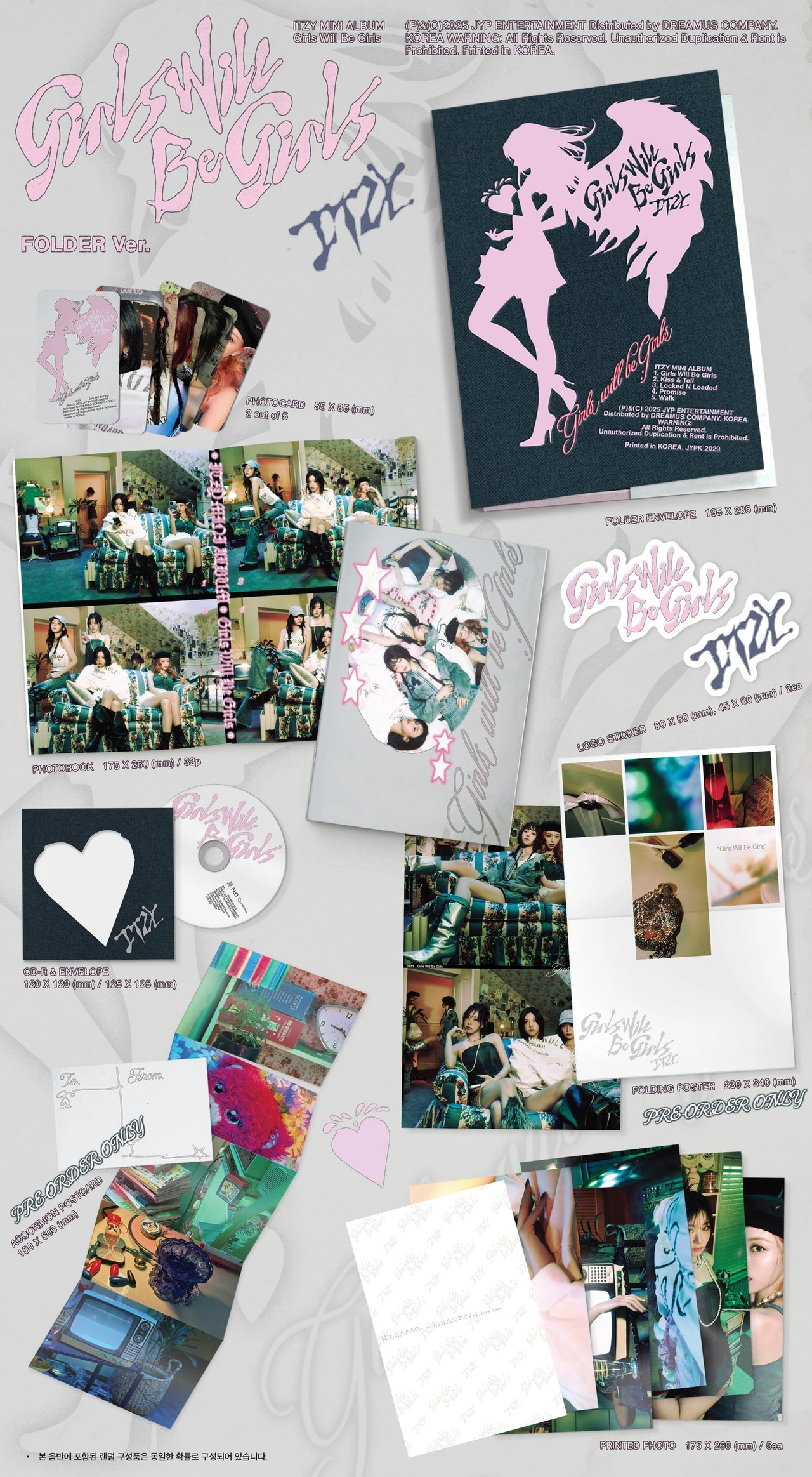ITZY - [Girls Will Be Girls] Folder Ver. — 2
