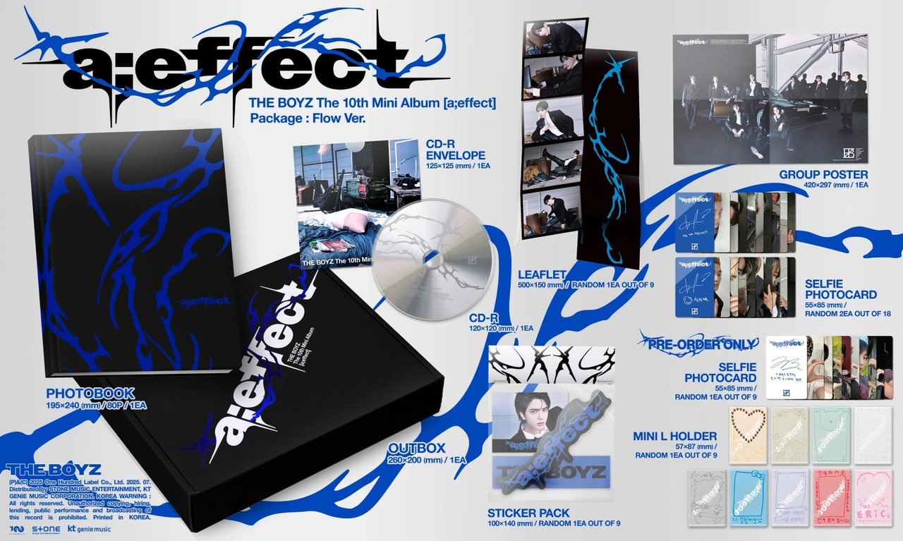 THE BOYZ - 10th Mini Album [a;effect] Flow Ver. — 2