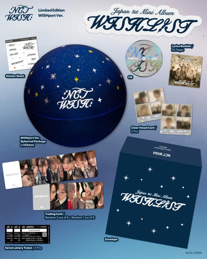 NCT WISH - Japan 1st Mini Album [WISHLIST] Wishport Ver. — 2