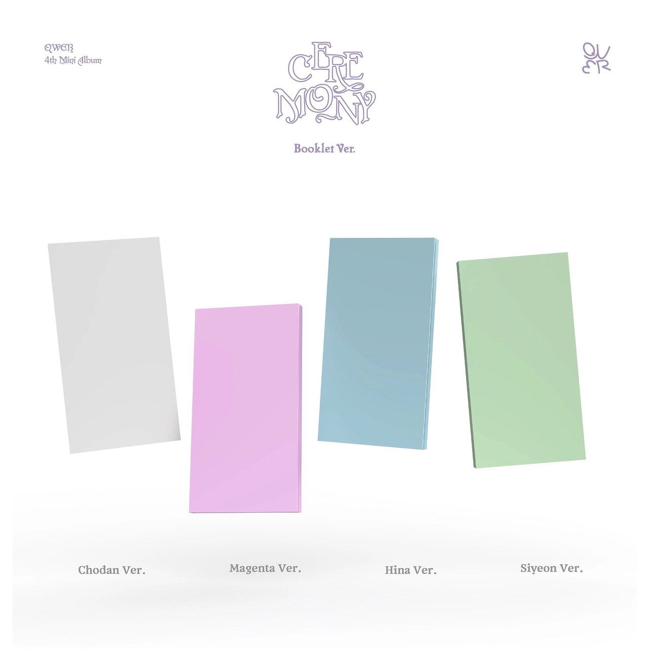 QWER - 4th Mini Album [CEREMONY] Booklet Ver. — 1