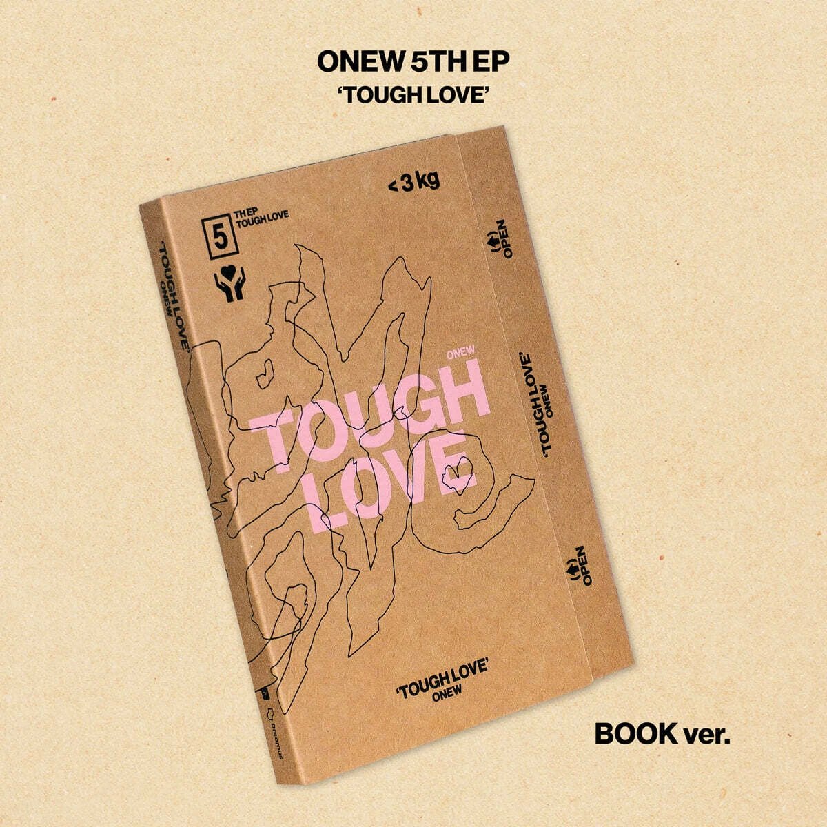 ONEW - 5th Mini Album [TOUGH LOVE] BOOK Ver.