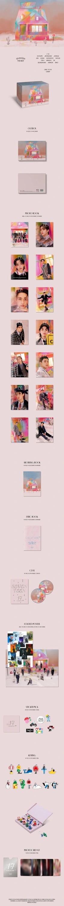 SEVENTEEN - BEST ALBUM [17 IS RIGHT HERE] Deluxe Ver. — 2