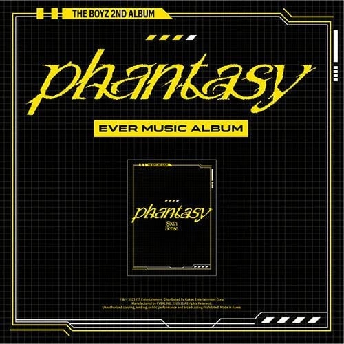 THE BOYZ - 2ND MINI ALBUM PART.2 [PHANTASY_Sixth Sense] EVER Ver.