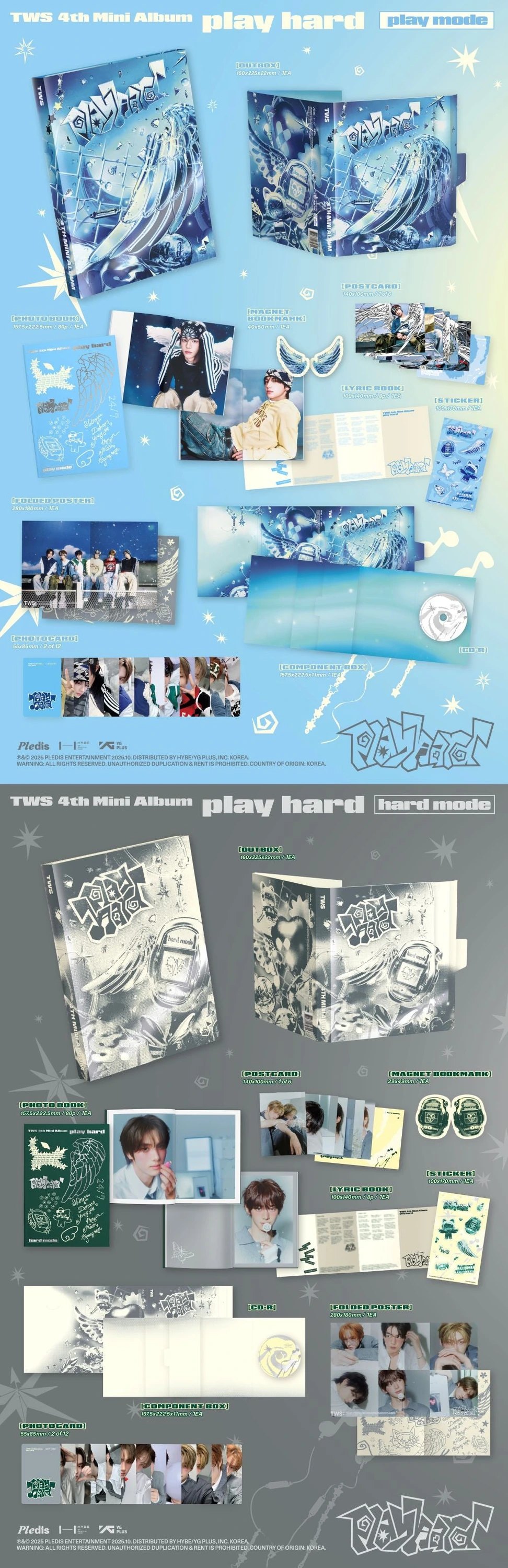 TWS - 4th Mini Album [play hard] Standard Ver. — 2