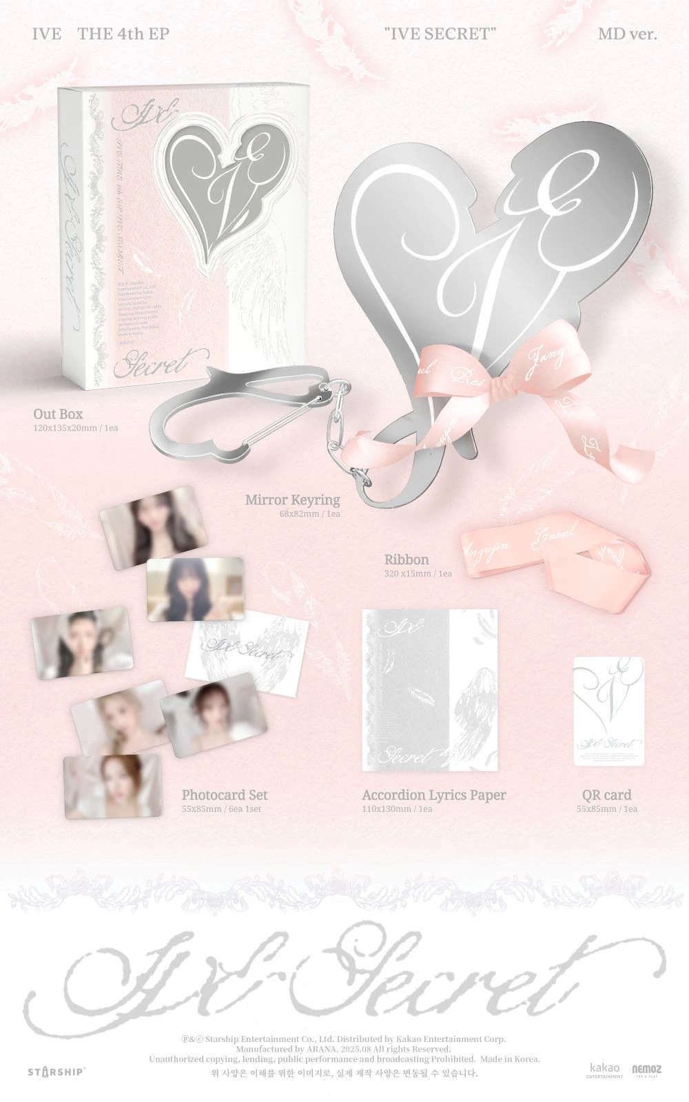 IVE - 4th EP [IVE SECRET] MD Ver. — 2