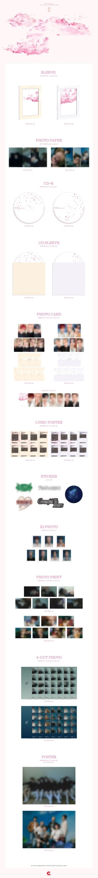 EPEX - 3rd Album [Youth Chapter 3 : ROMANTIC YOUTH] Fifth Piece Ver. — 2