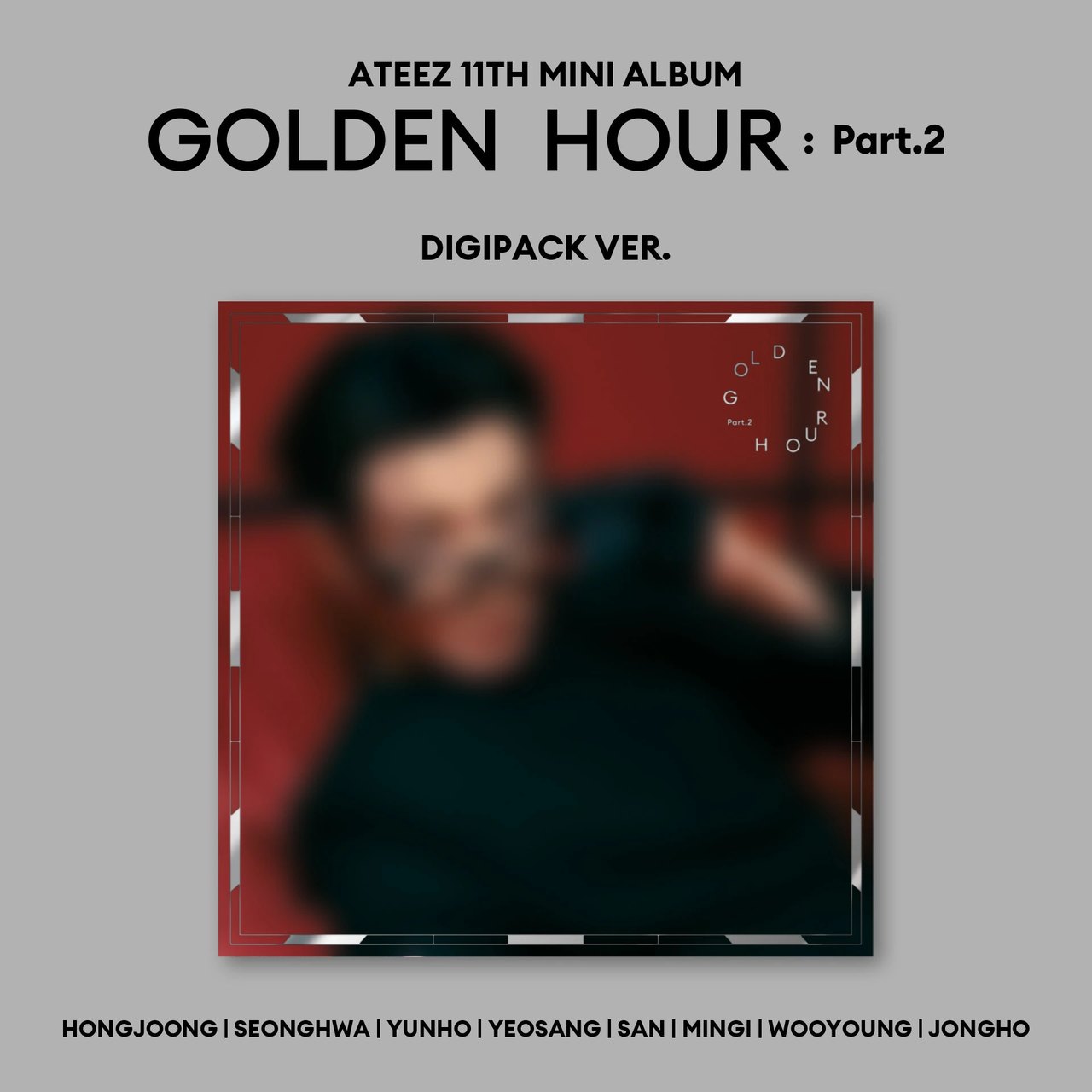 ATEEZ - 11th Mini Album [GOLDEN HOUR : Part.2] Digipack Ver. — 2
