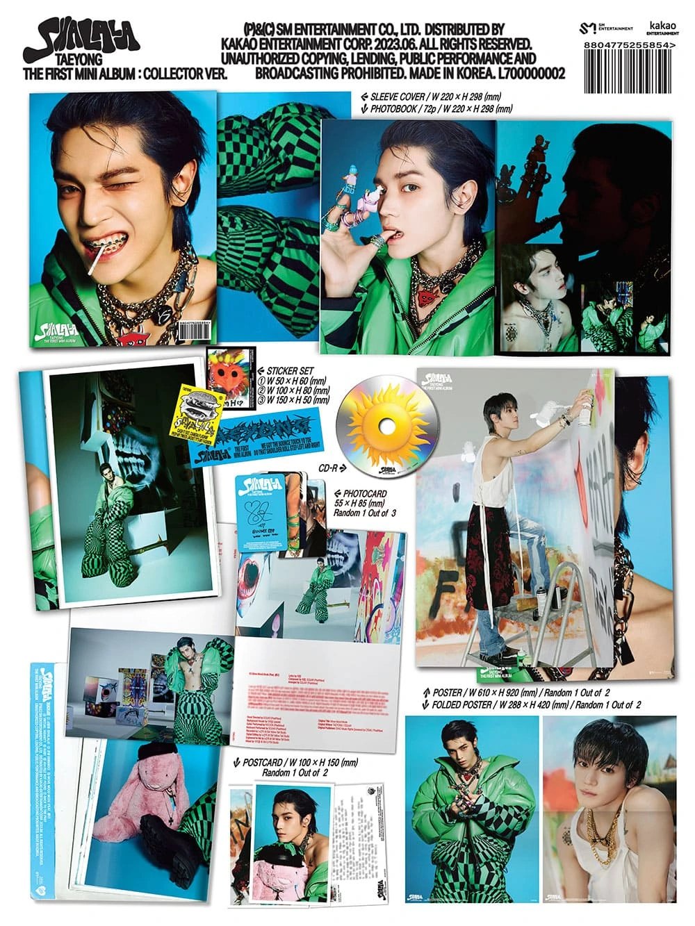 TAEYONG - THE 1ST MINI ALBUM [SHALALA] COLLECTOR Ver. — 2