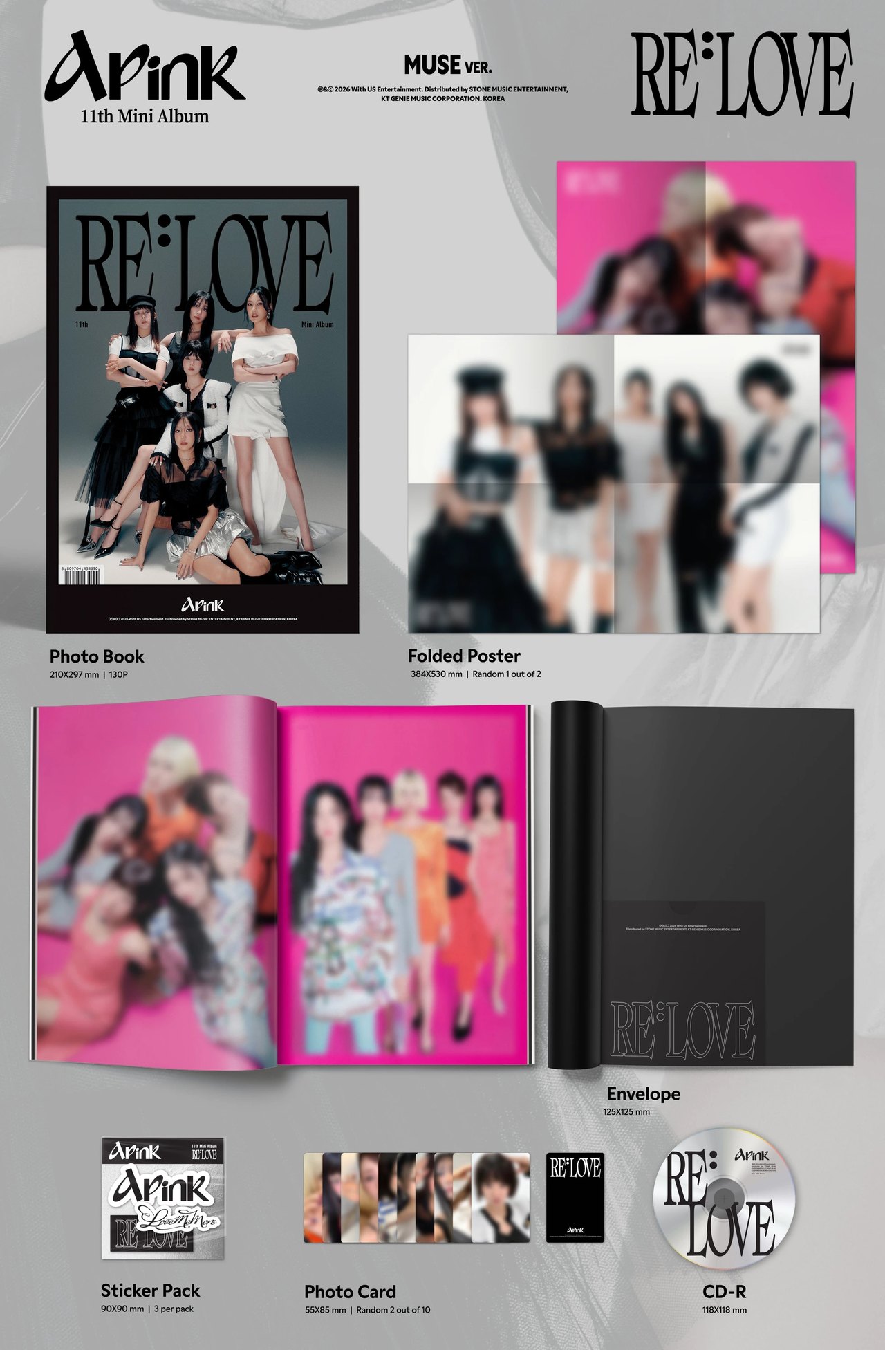 Apink - 11th Mini Album [RE : LOVE] | KPOP HOUSE