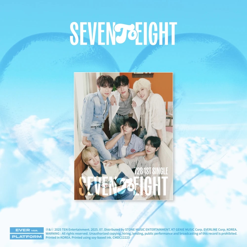 SEVENTOEIGHT - 1st Single [SEVENTOEIGHT] EVER Ver.