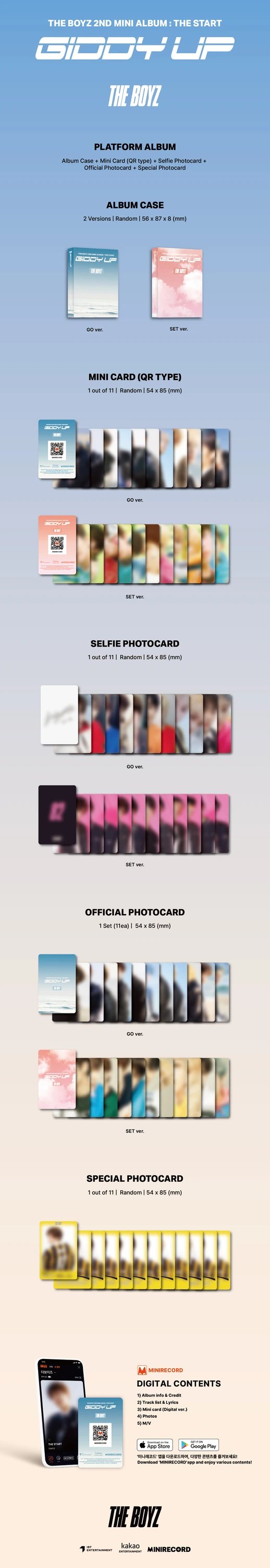 THE BOYZ - 2ND MINI ALBUM [THE START] PLATFORM Ver. — 2
