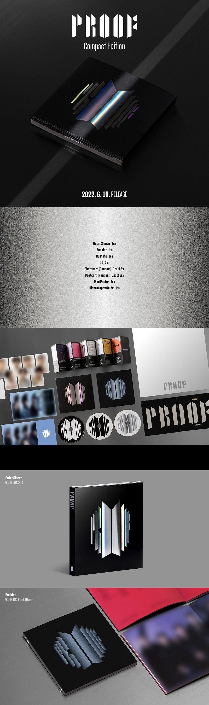 BTS - THE ANTHOLOGY ALBUM [PROOF] COMPACT EDITION — 2