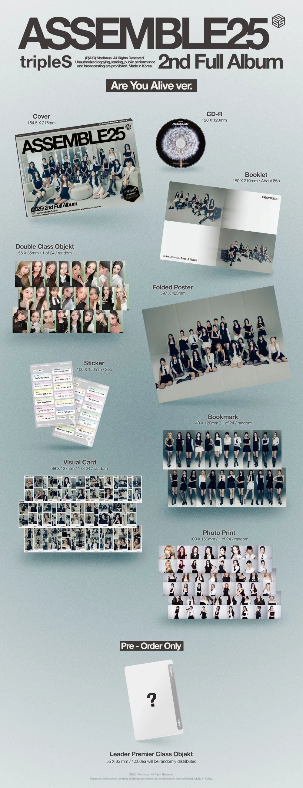 tripleS - 2nd Full Album [ASSEMBLE25] — 2