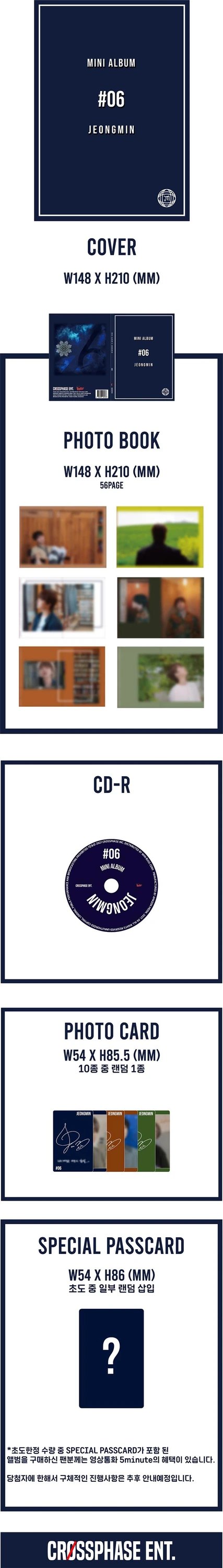 JEONGMIN - #06 [MINI ALBUM] — 2